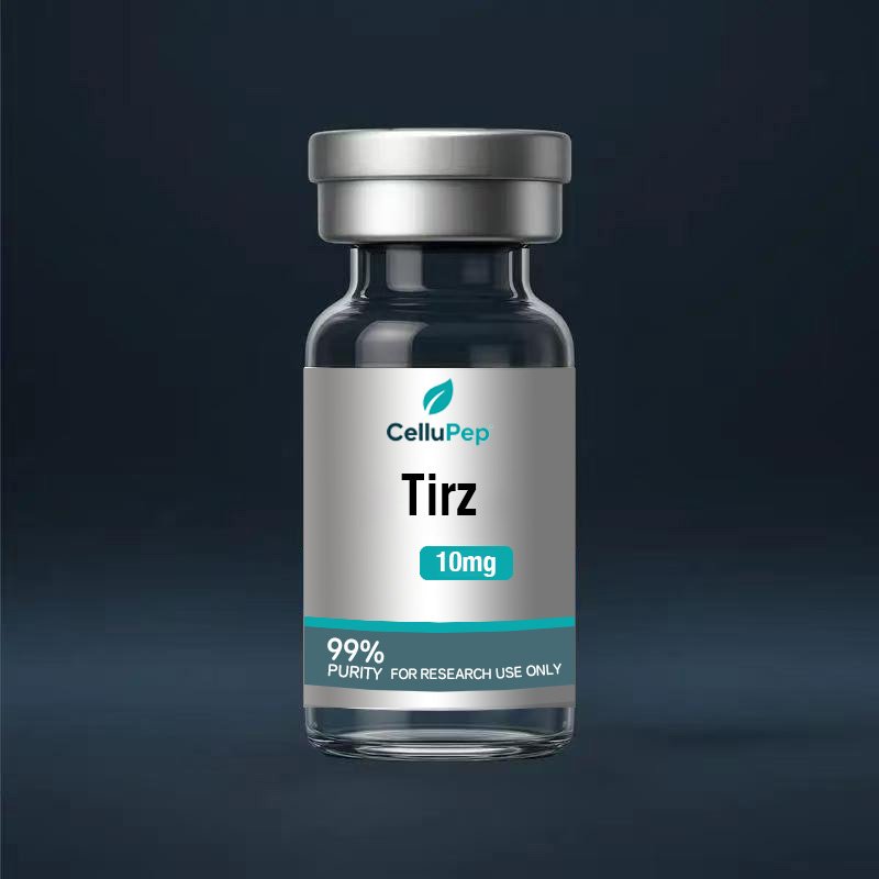 CelluPep Tirzepatide research peptide vial