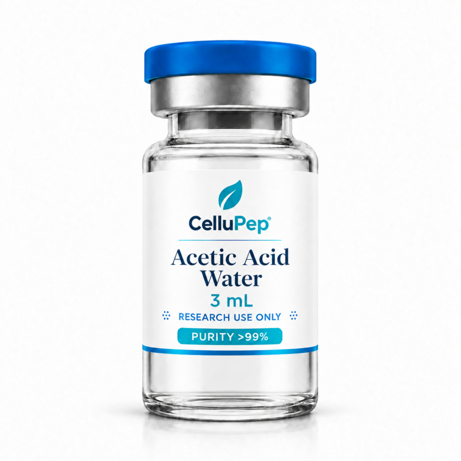 Acetic Acid Water — product packaging illustration