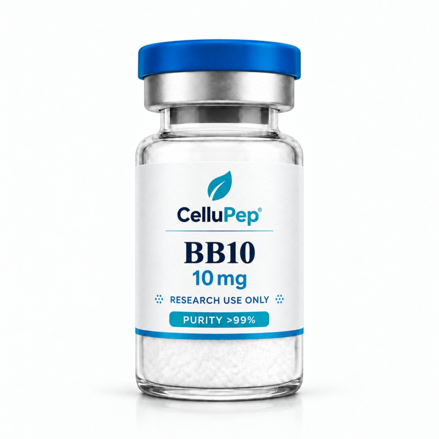 CelluPep BB10 research peptide vial