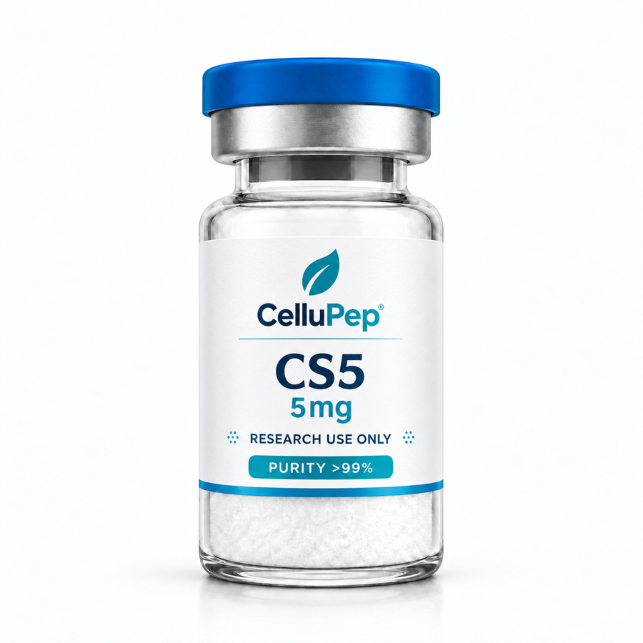 CelluPep CS5 research peptide vial