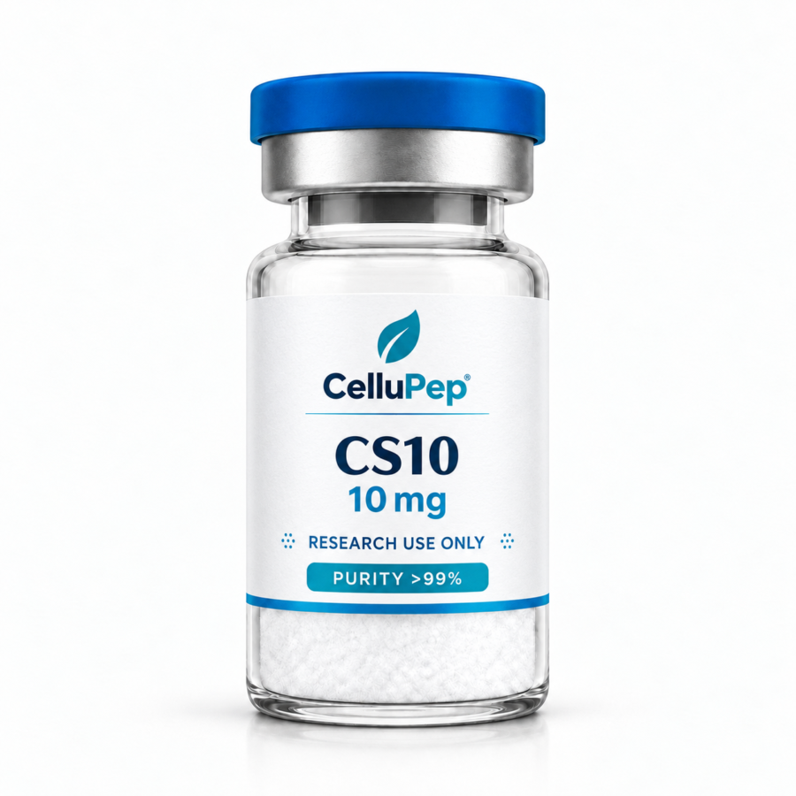 CelluPep CS10 research peptide vial