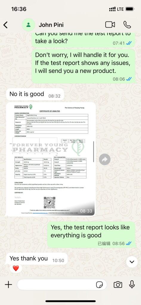 Customer feedback