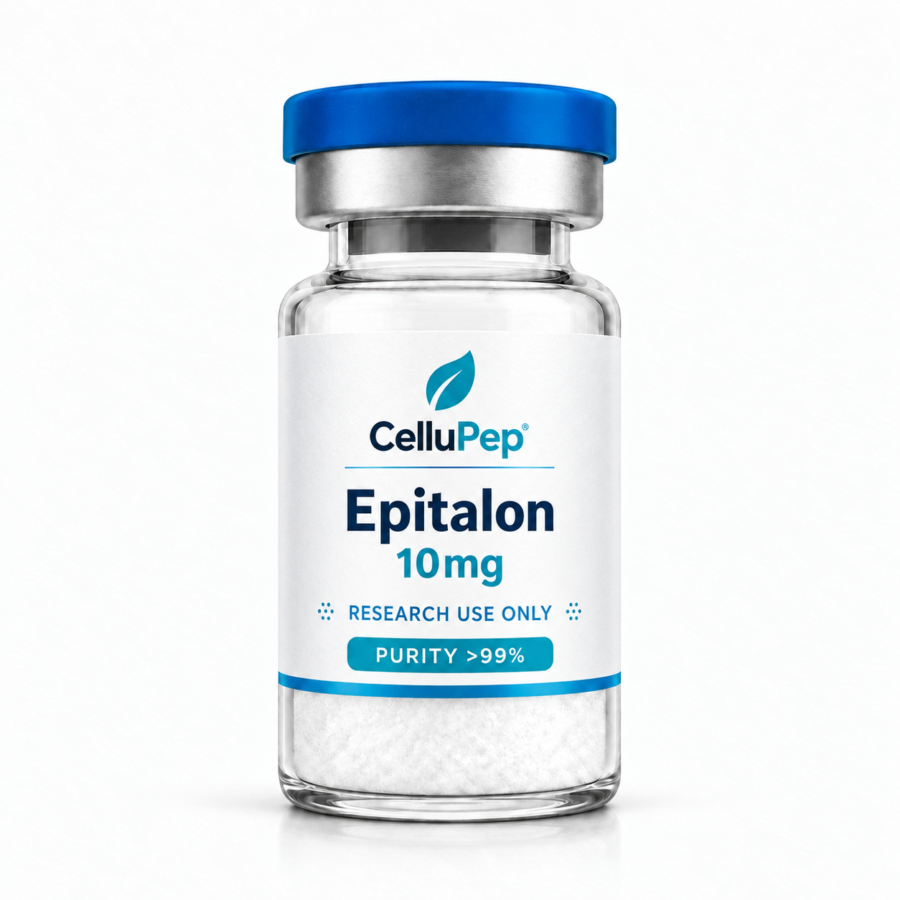 CelluPep Epitalon research peptide vial