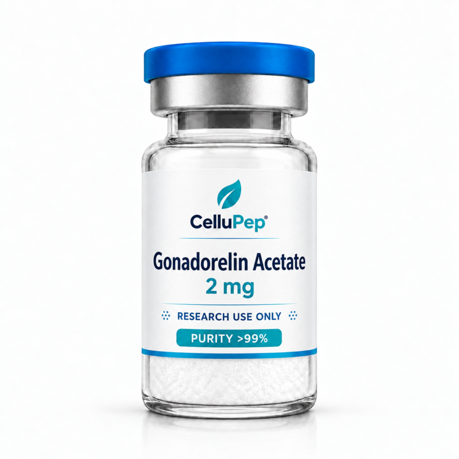 CelluPep Gonadorelin/Acetate research peptide vial