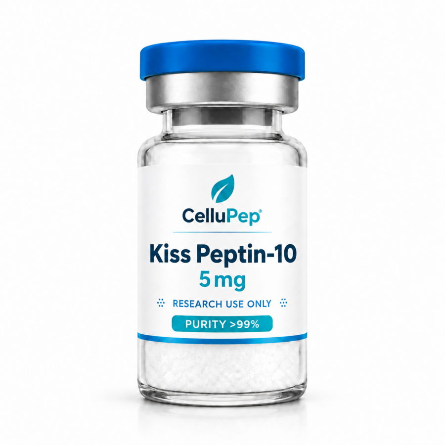 CelluPep Kiss Peptin-10 research peptide vial