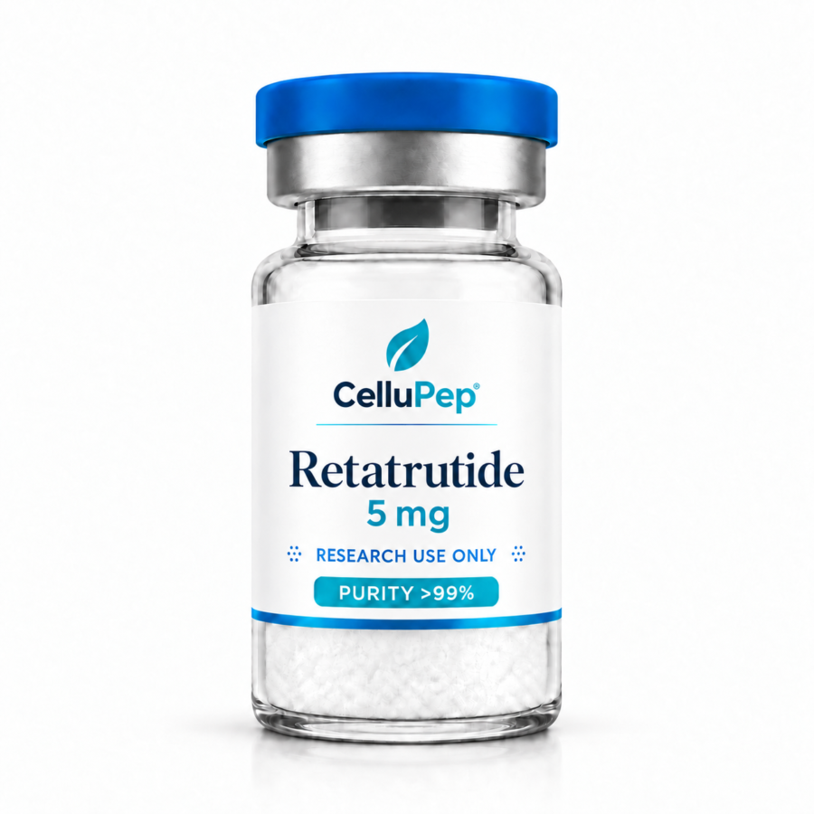 Retatrutide — product packaging illustration