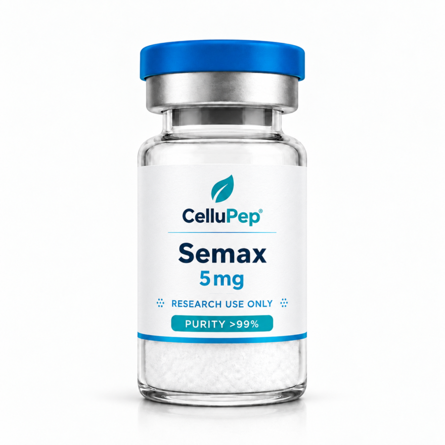 CelluPep Semax research peptide vial