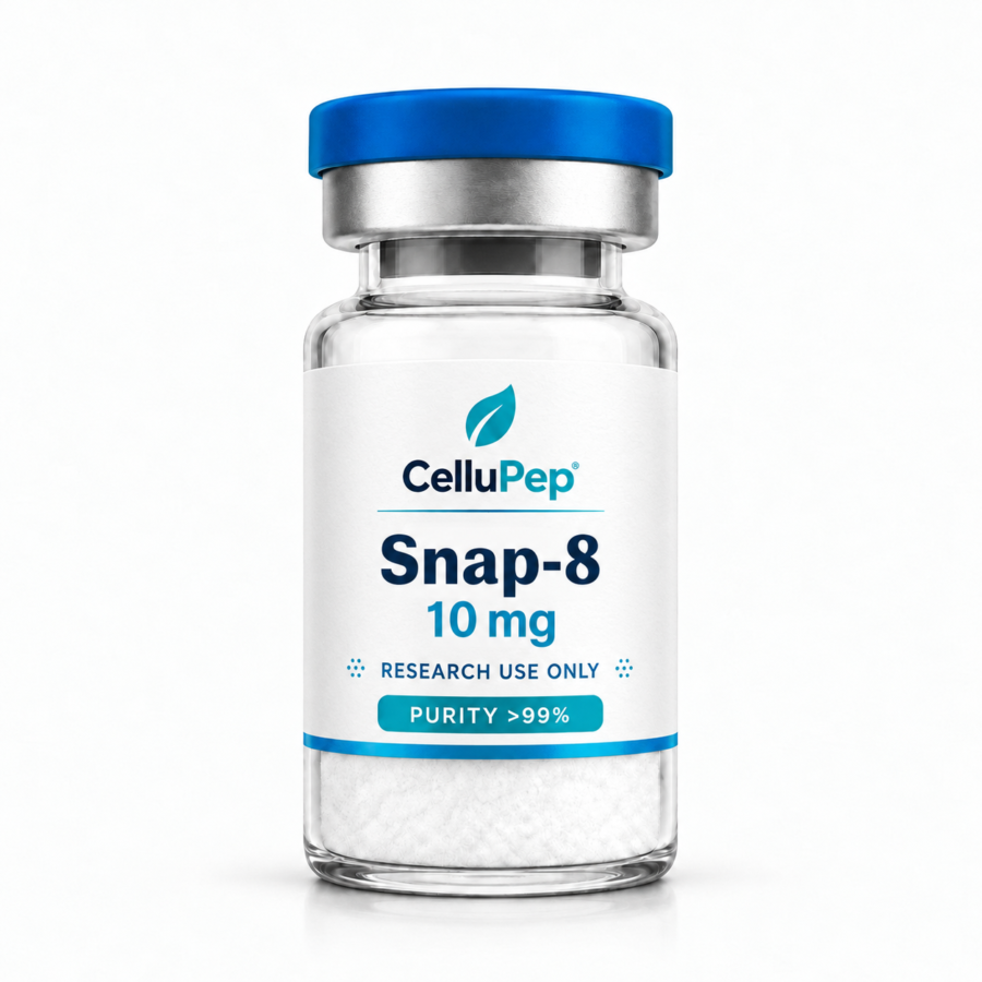 CelluPep Snap-8 research peptide vial