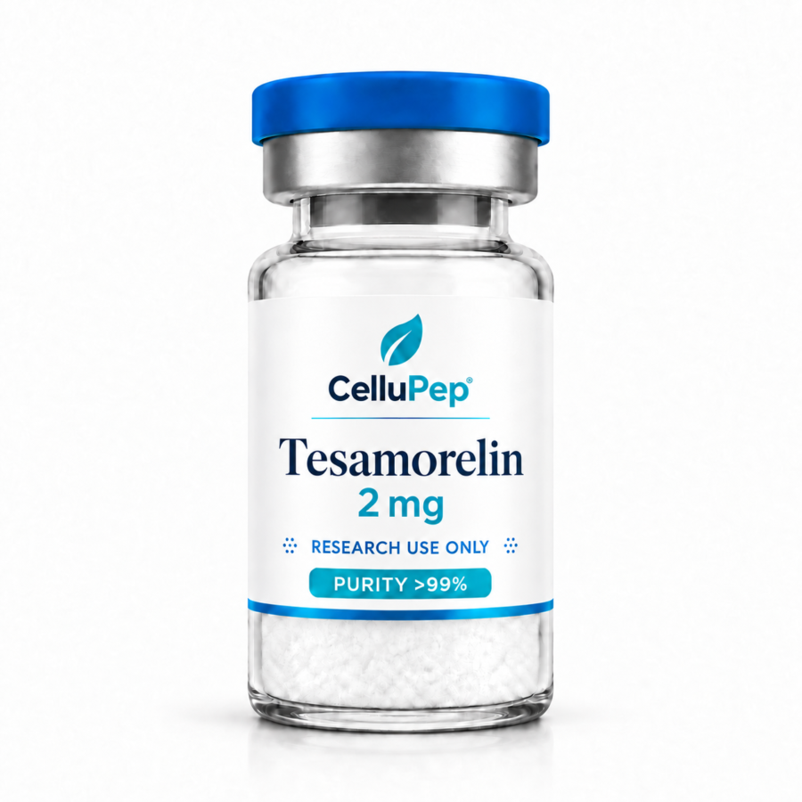 Tesamorelin — product packaging illustration